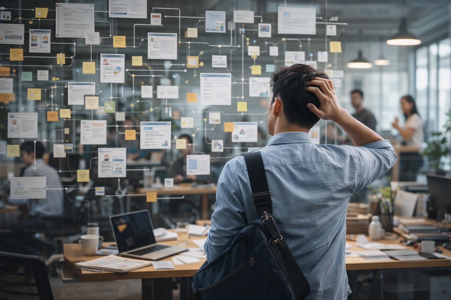 employee onboarding experience facing a lot of info