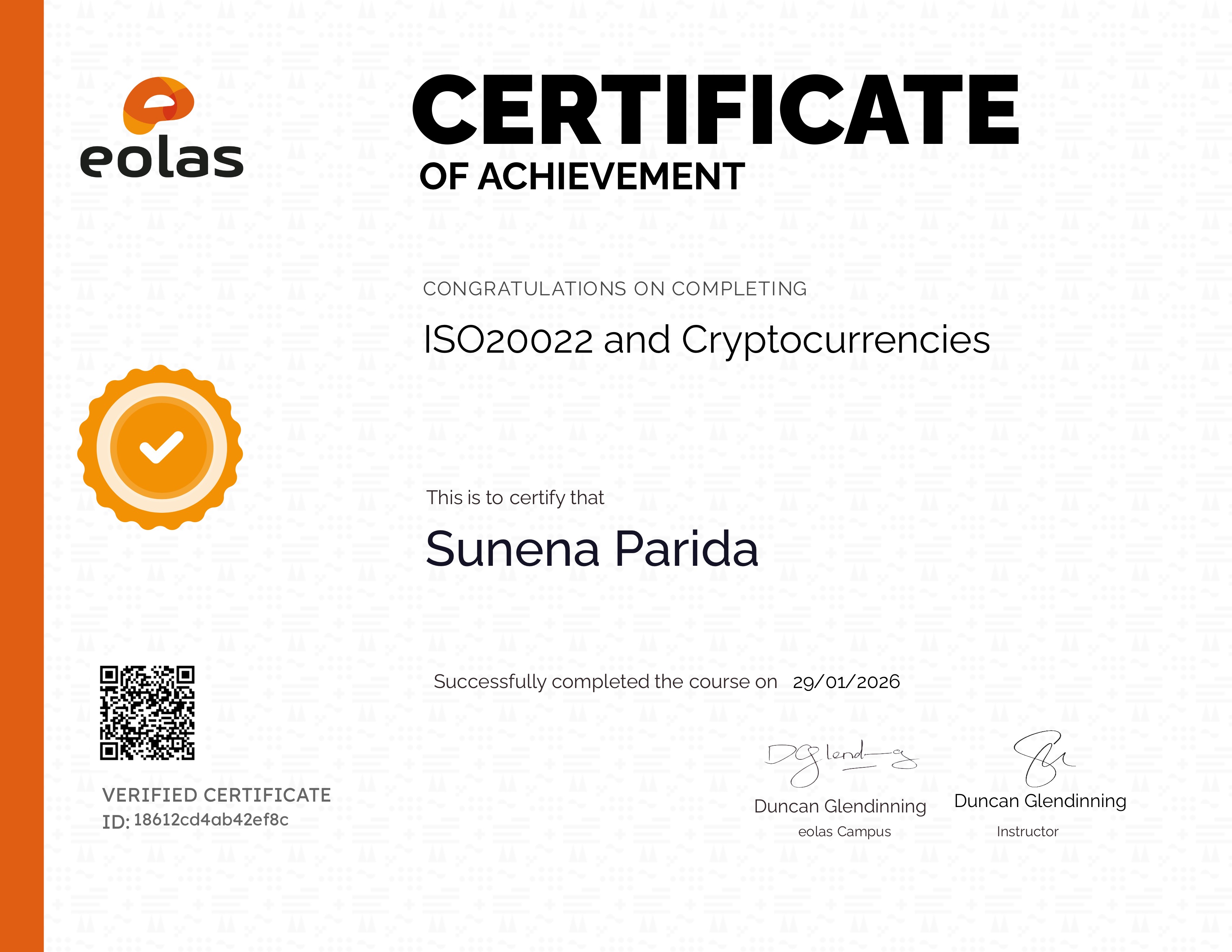 ISO20022 and Cryptocurrencies